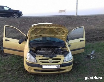 В Губкинском округе произошло 2 ДТП