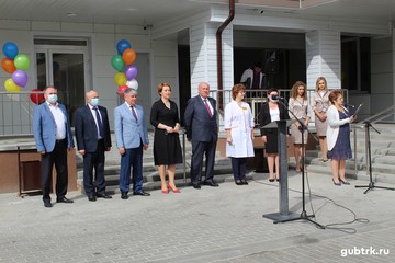 После капитального ремонта торжественно открылся инфекционный корпус Губкинской городской детской больницы