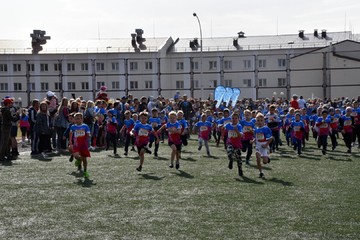 В Губкине 27 сентября 1500 бегунов приняли участие в масштабном спортивном событии