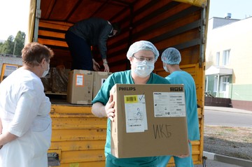 Металлоинвест передал Белгородским больницам медицинское оборудование