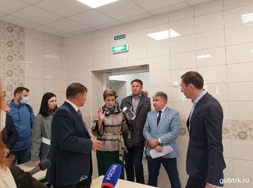 Первый заместитель губернатора Белгородской области Денис Буцаев посетил Губкин
