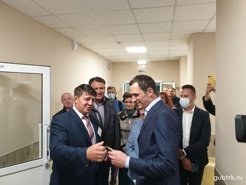 Первый заместитель губернатора Белгородской области Денис Буцаев посетил Губкин