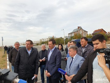 Первый заместитель губернатора Белгородской области Денис Буцаев посетил Губкин