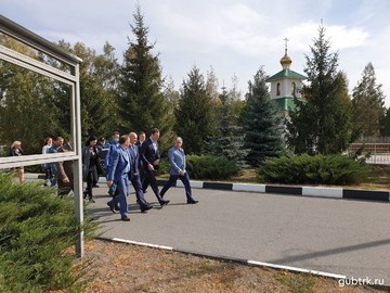 Первый заместитель губернатора Белгородской области Денис Буцаев посетил Губкин