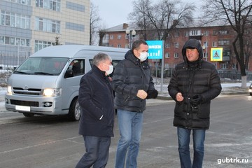 Врио губернатора Белгородской области Вячеслав Гладков 13 декабря посетил Губкин