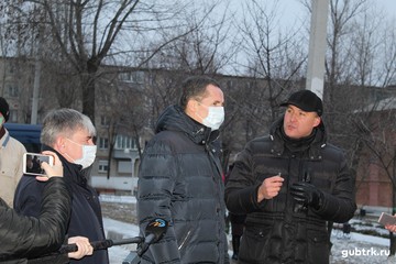 Врио губернатора Белгородской области Вячеслав Гладков 13 декабря посетил Губкин