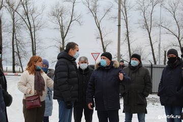 Врио губернатора Белгородской области Вячеслав Гладков 13 декабря посетил Губкин