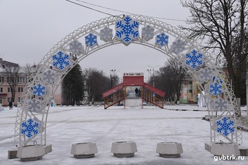 Губкин готовится к Новому году