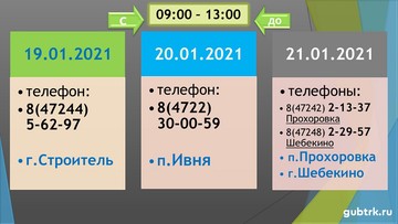 Управление Росреестра по Белгородской области проводит цикл «горячих линий» в январе 2021