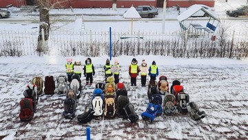 В Губкине юные пассажиры из МБДОУ 36 «Колокольчик» организовали челлендж детских автокресел