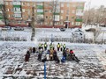 В Губкине юные пассажиры из МБДОУ 36 «Колокольчик» организовали челлендж детских автокресел