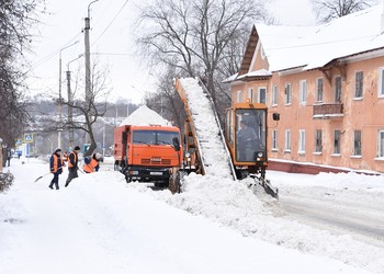 Работа МУП «Автодор» в зимний период