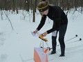 В ОЗК «Орлёнок»  11 февраля прошли городские соревнования школьников по зимнему ориентированию