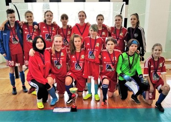 Губкинские футболистки стали серебряными призерами в Первенстве области по мини-футболу
