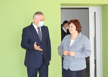 В корпусе Б Губкинского горно-политехнического колледжа завершен капитальный ремонт