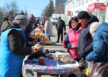 В Губкине в минувшую пятницу прошла первая весенняя ярмарка