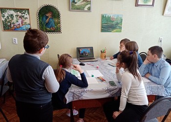В «Образцовой» студии ДПТ «Бусинка» 13 апреля прошла игровая программа «Экологический калейдоскоп»