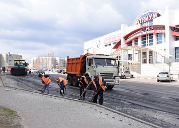 В Губкине продолжается реализация нацпроекта «Безопасные качественные дороги»