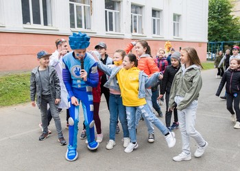 В День защиты детей сотрудники Белгородэнерго организовали урок-праздник  по электробезопасности