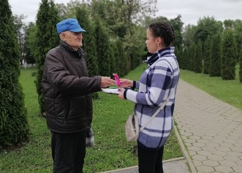 На п. Троицкий провели акцию «Курить – это не модно!»