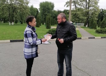 На п. Троицкий провели акцию «Курить – это не модно!»