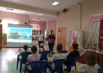 В с. Тёплый Колодезь провели информационный час, посвящённый И.М. Губкину