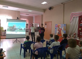 В с. Тёплый Колодезь провели информационный час, посвящённый И.М. Губкину