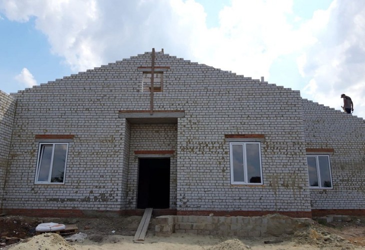 В селе Уколово Губкинского городского округа строят Дом культуры