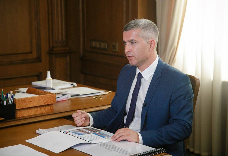 Вячеслав Гладков обсудил предстоящий план работы с главой администрации Губкинского городского округа