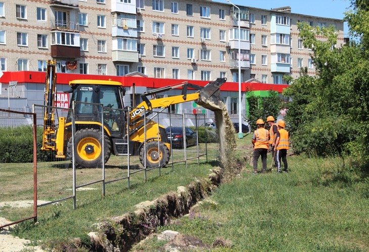 В Губкине построят более 2 км циркуляционных трубопроводов горячего водоснабжения