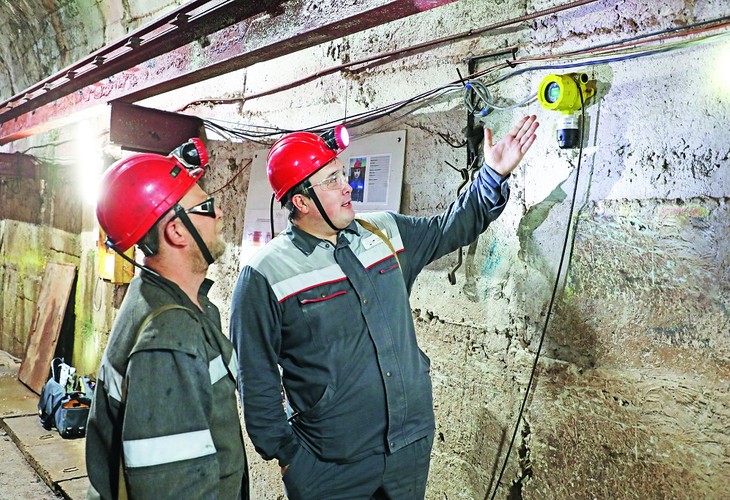 Стационарные газоанализаторы появились в шахте Лебединского ГОКа
