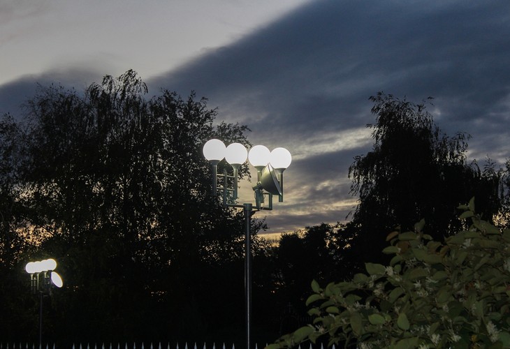 Белгородские энергетики модернизировали освещение фестивальной площадки в селе Хотмыжск Борисовского района