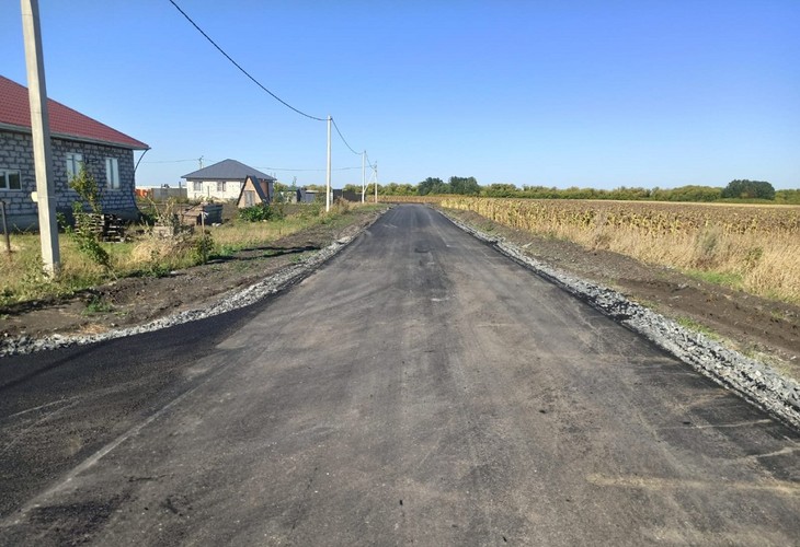 В ИЖС Троицкий Губкинского городского округа построили почти 2 км новых дорог