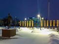 Белгородэнерго подключило освещение в новом сквере памяти в Прохоровке