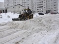 В  Губкине проходит комплексная уборка снега