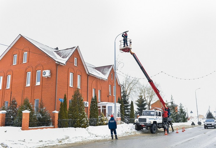 Белгородэнерго построило и реконструировало наружное освещение  в 55 населенных пунктах региона