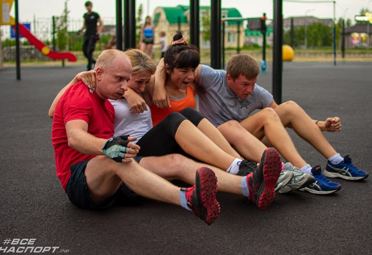 Бесплатные тренировки движения «Уличная атлетика» проходят в Губкине