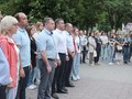 В День памяти и скорби в Губкине зажгли «Свечи памяти»