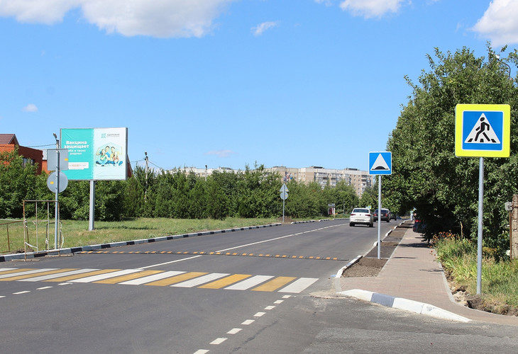 Как по маслу. В Губкине завершились работы по реконструкции автодорог