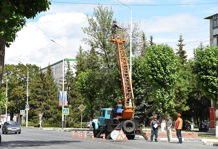 В Губкине появятся 862 новых светильника
