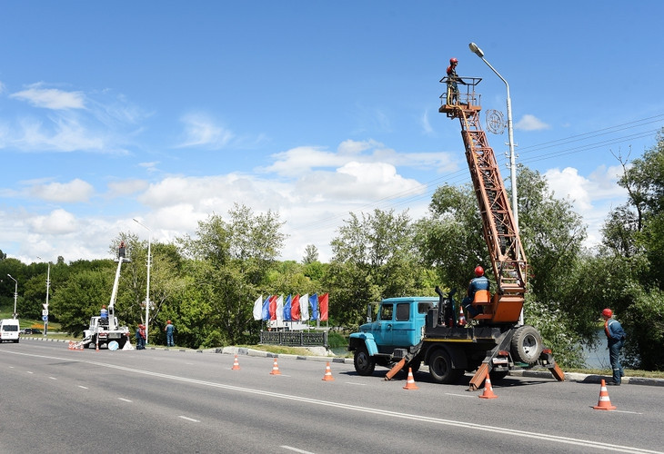 Белгородэнерго продолжает развитие сетей наружного освещения региона