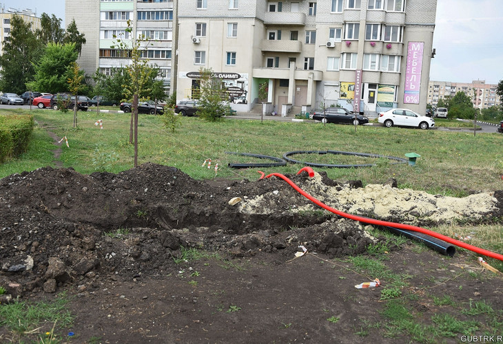 В Губкине воплощают в жизнь проект по благоустройству сквера имени Пушкина