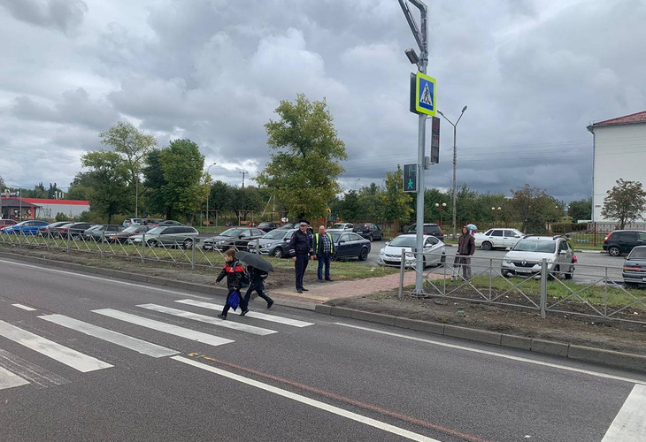 В Губкине установили вызывные светофоры