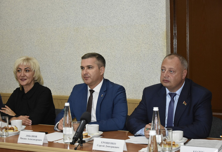 В прошедшую пятницу в Губкинском Совете депутатов прошла встреча с представителями Могилевского района республики Беларусь