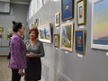 В Губкине открылась персональная юбилейная выставка художника Дмитрия Краснова «Радость жизни»