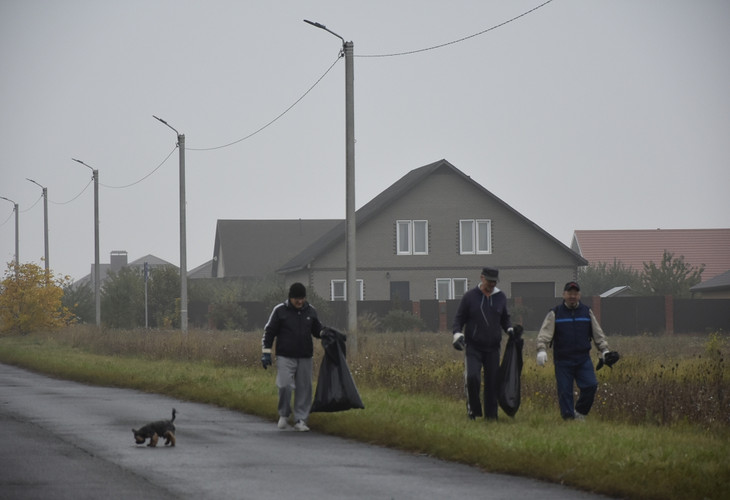 Жители Губкина собрали 600 м3 мусора в рамках экологического субботника