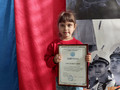 В Губкине чествовали участников конкурса рисунков и плакатов «Zащитникам Отечества»