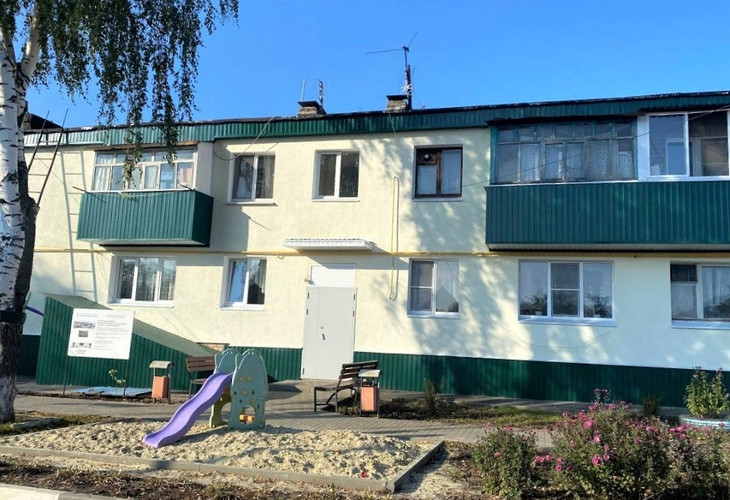 В Губкине завершился капитальный ремонт многоквартирного дома