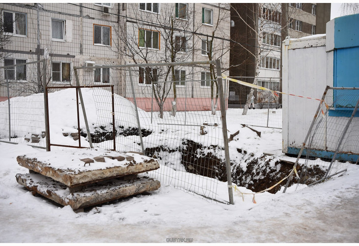 В Губкине «Квадра» вновь не уложилась в сроки по восстановлению благоустройства