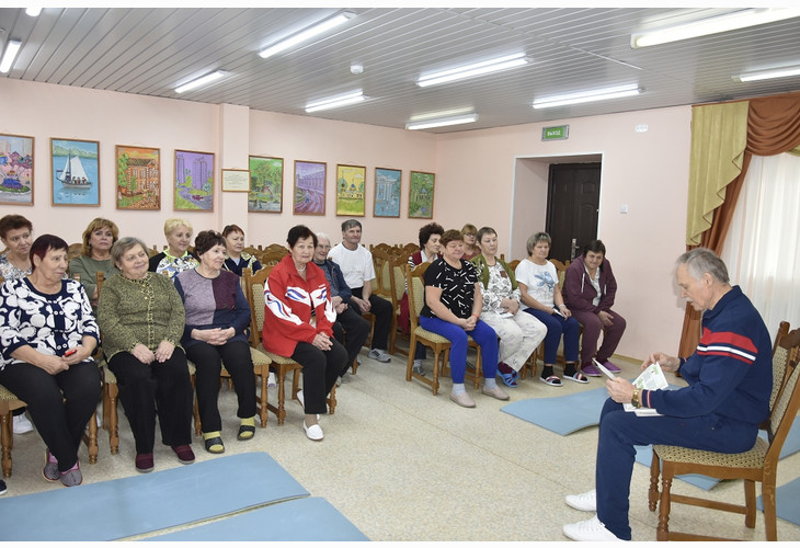 Для пожилых губкинцев организовали мастер-классы «Здоровье в порядке - спасибо зарядке»